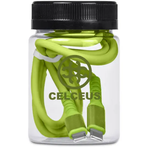 Altitude Barlitt Fast Charge Type-C to Type-C Charging Cable Cable in Jar Display